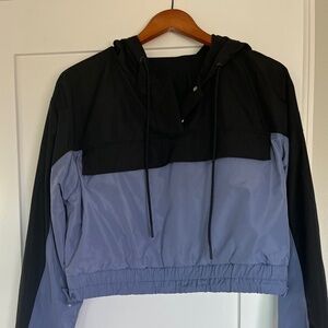 Alo colorblocked windbreaker, size S